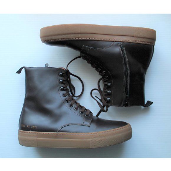 Common Projects x Robert Geller Combat Boot / Size 42 / US 9 / Brown - Picture 3 of 12